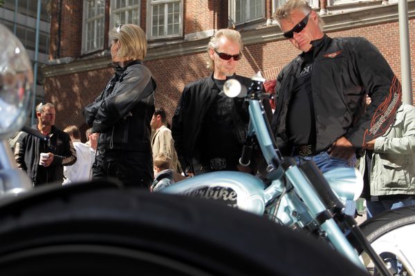 HarleyHH2011   144.jpg - Hamburger Harley Days 2011, Harley Davidson, ride in bike show auf der moenckebergstrasse in hamburg am samstag, den 25. juni 2011,